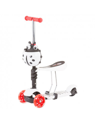Trotineta Chipolino Kiddy Evo white,DSKIE0191WH