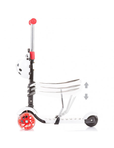 Trotineta Chipolino Kiddy Evo white,DSKIE0191WH