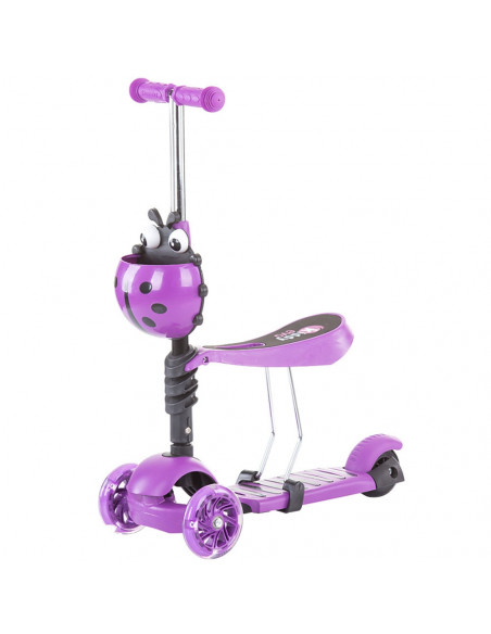 Trotineta Chipolino Kiddy Evo purple,DSKIE0195PU