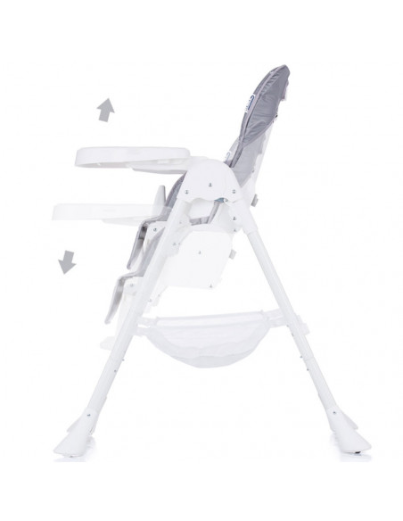 Scaun de masa Chipolino Bandi grey,STHBA0201GY