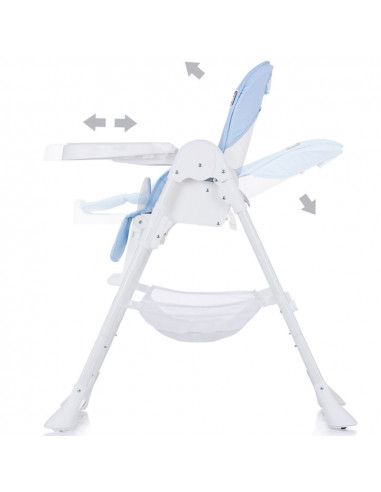 Scaun de masa Chipolino Bandi blue,STHBA0202BL