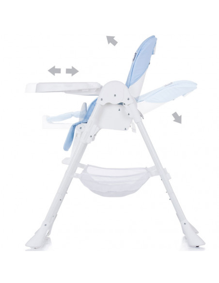 Scaun de masa Chipolino Bandi blue,STHBA0202BL