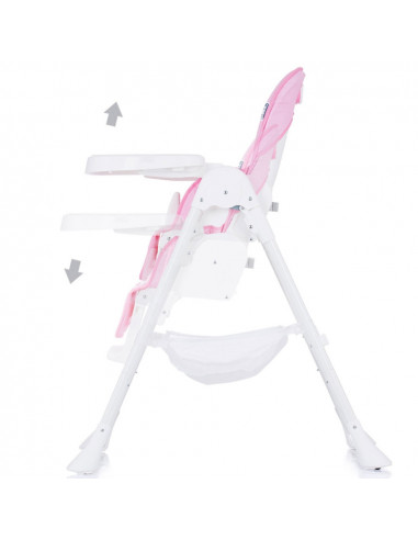 Scaun de masa Chipolino Bandi pink,STHBA0203PI