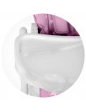 Scaun de masa Chipolino Bandi pink,STHBA0203PI