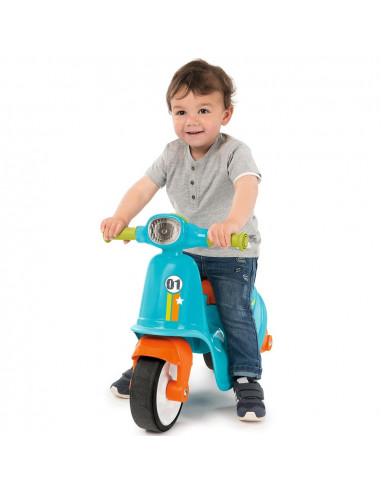 Scuter Smoby Scooter Ride-On blue,S7600721001