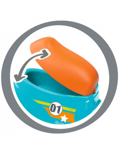 Scuter Smoby Scooter Ride-On blue,S7600721001