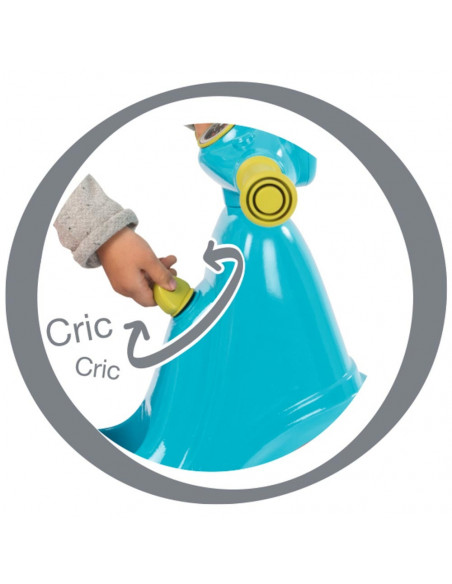 Scuter Smoby Scooter Ride-On blue,S7600721001