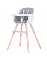 Scaun de masa Chipolino Woody grey,STHWD0202GY