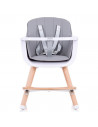 Scaun de masa Chipolino Woody grey,STHWD0202GY