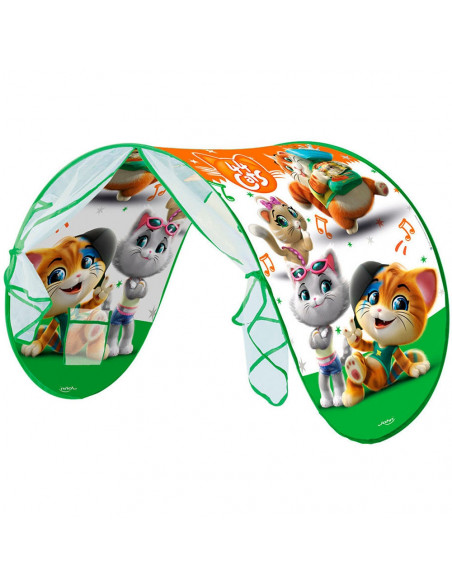 Cort pentru pat copii John 44 Cats cu lampa 220x80 cm,S130079409
