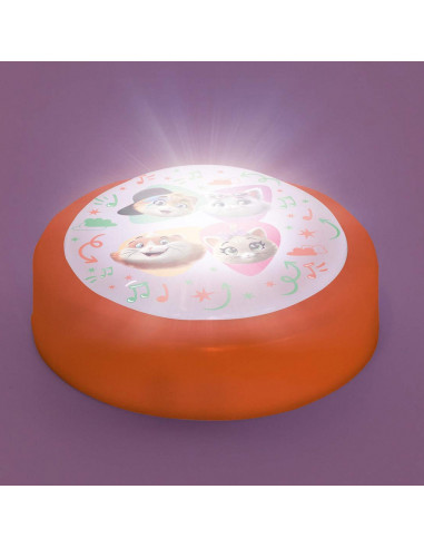 Cort pentru pat copii John 44 Cats cu lampa 220x80 cm,S130079409