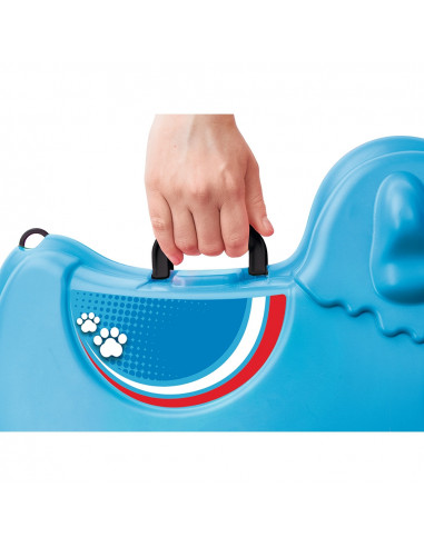 Masinuta de impins tip valiza Big Bobby Trolley blue,S800055352