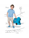 Masinuta de impins tip valiza Big Bobby Trolley blue,S800055352