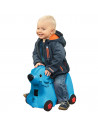 Masinuta de impins tip valiza Big Bobby Trolley blue,S800055352
