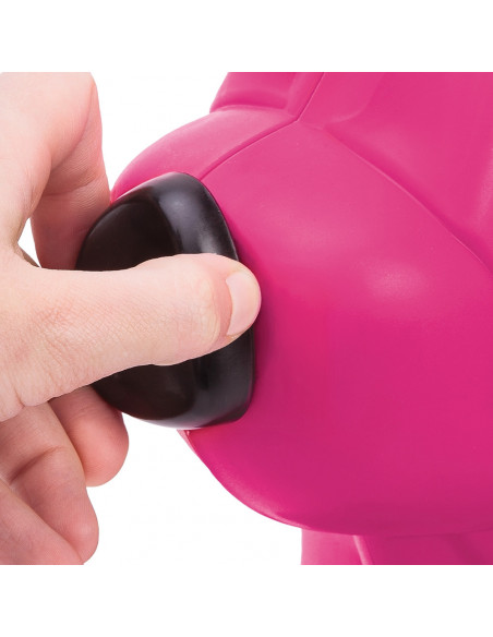 Masinuta de impins tip valiza Big Bobby Trolley pink,S800055353