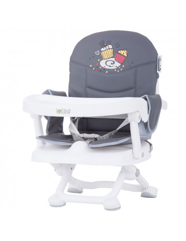 Inaltator scaun de masa Chipolino Lollipop graphite,STHBL02001GT
