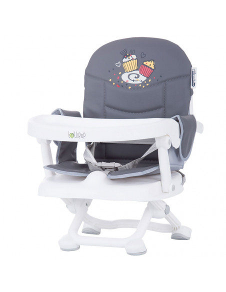 Inaltator scaun de masa Chipolino Lollipop graphite,STHBL02001GT
