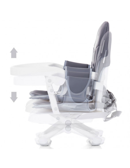 Inaltator scaun de masa Chipolino Lollipop graphite,STHBL02001GT