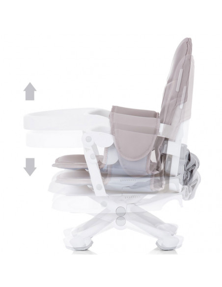 Inaltator scaun de masa Chipolino Lollipop mocca,STHBL02002MO