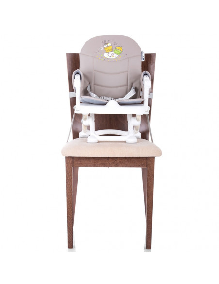Inaltator scaun de masa Chipolino Lollipop mocca,STHBL02002MO