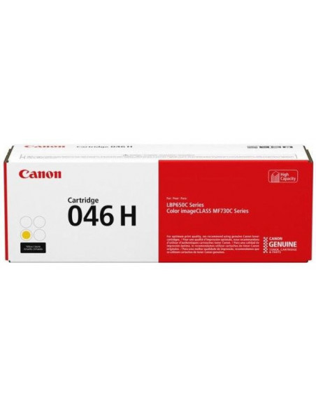 Cartus Toner Original Canon CRG-046H Yellow, 5000 pagini Cartus Toner Original Canon CRG-046H Yellow, 5000 pagini