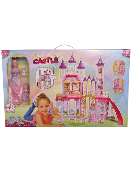 Casuta pentru papusi Simba Dream Castle cu papusa Steffi Love