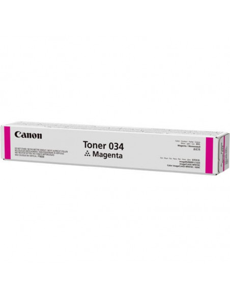 Cartus Toner Original Canon 034 Magenta, 7300 pagini Cartus Toner Original Canon 034 Magenta, 7300 pagini