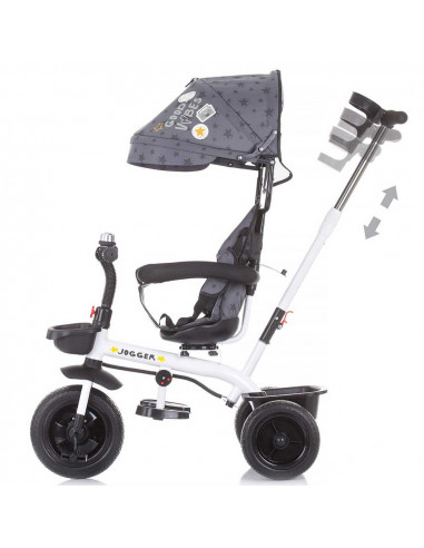 Tricicleta Chipolino Jogger graphite,TRKJG02001GT
