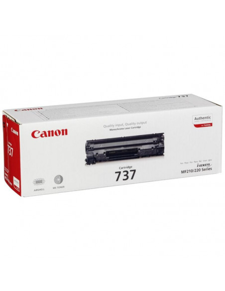 Cartus Toner Original Canon CRG-737 Black, 2400 pagini Cartus Toner Original Canon CRG-737 Black, 2400 pagini
