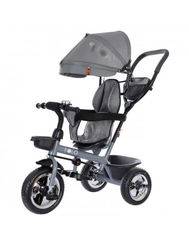 Tricicleta Chipolino Polo grey,TRKPO0201GL