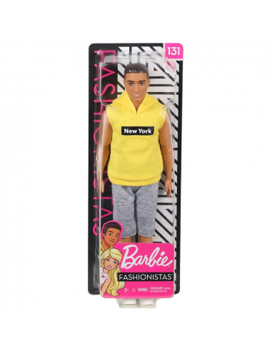 Papusa Barbie by Mattel Fashionistas Ken GDV14,MT-DWK44-GDV14