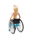 Papusa Barbie by Mattel Fashionistas papusa in scaun cu rotile