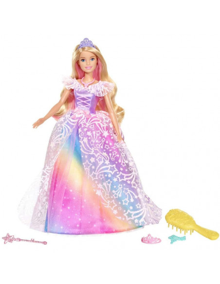 Papusa Barbie by Mattel Dreamtopia Printesa in rochie de bal cu