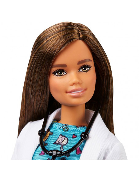 Papusa Barbie by Mattel Careers Medic veterinar cu figurina