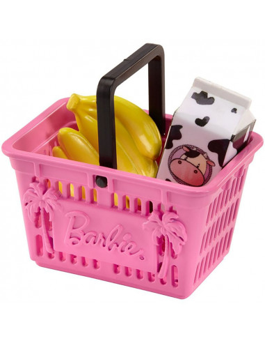 Set Barbie by Mattel I can be Magazin alimentar FJB27 cu