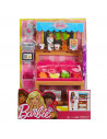 Set Barbie by Mattel I can be Magazin alimentar FJB27 cu