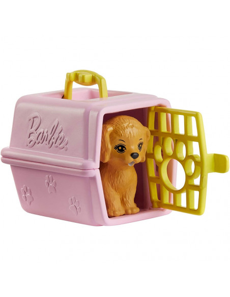 Set Barbie by Mattel I can be Cabinet veterinar GJL68 cu