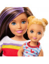Set Barbie by Mattel Family Skipper Mamica si bebelus,MT-GHV87