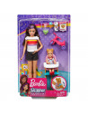 Set Barbie by Mattel Family Skipper Mamica si bebelus,MT-GHV87