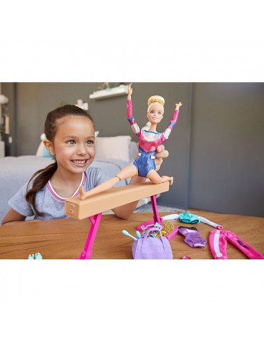 Set Barbie by Mattel Careers Gimnasta,MT-GJM72