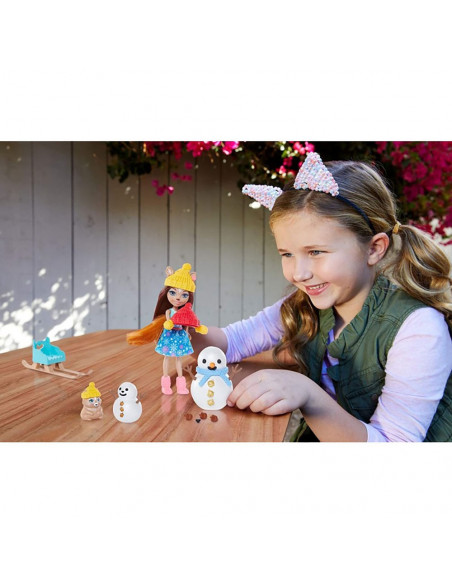 Set Enchantimals by Mattel papusa Sharlotte Squirrel, figurina