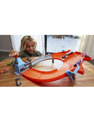 Pista de masini Hot Wheels by Mattel Drift Master Champion cu