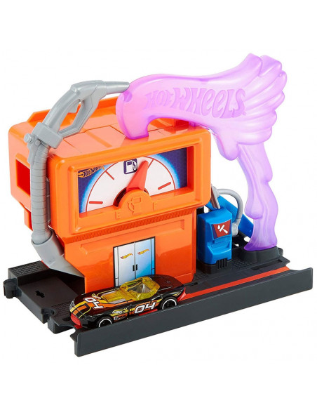 Pista de masini Hot Wheels by Mattel City Downtown Speedy Fuel