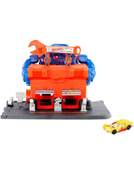 Pista de masini Hot Wheels by Mattel Gorilla Rage Garage Attack