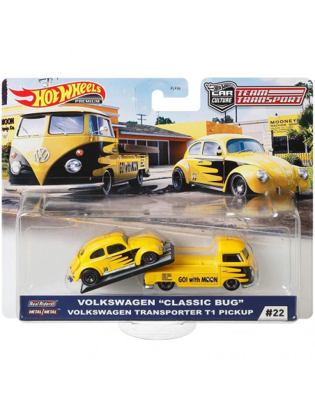 Camion Hot Wheels by Mattel Car Culture Volkswagen Transporter