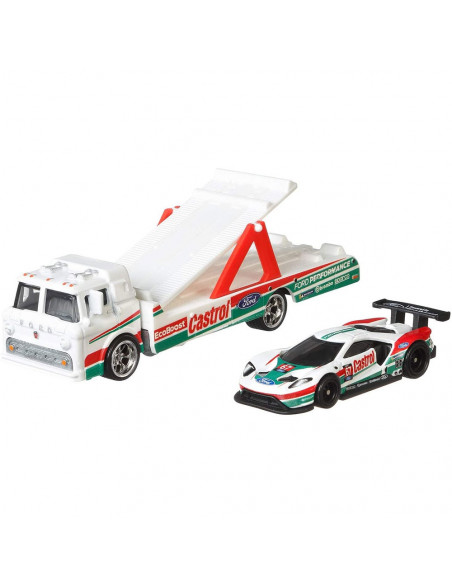 Camion Hot Wheels by Mattel Car Culture C-800 cu masina Ford GT