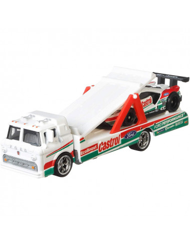 Camion Hot Wheels by Mattel Car Culture C-800 cu masina Ford GT