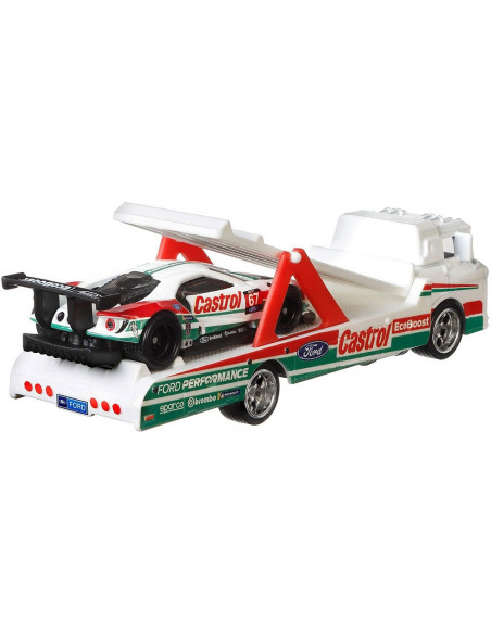 Camion Hot Wheels by Mattel Car Culture C-800 cu masina Ford GT