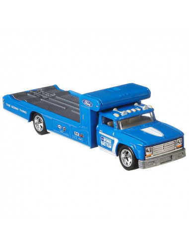 Camion Hot Wheels by Mattel Car Culture Retro Rig cu masina
