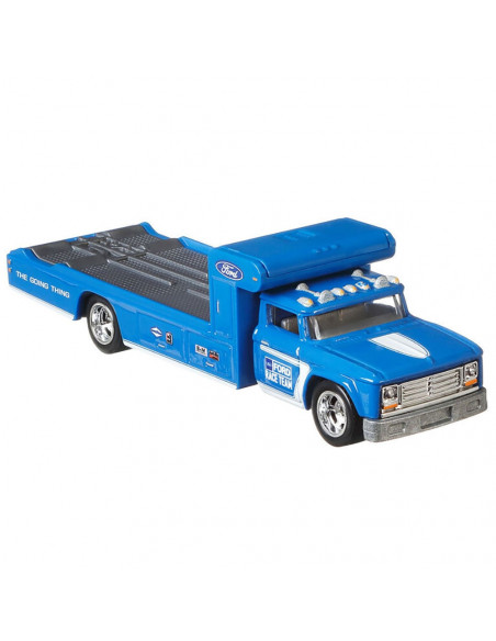 Camion Hot Wheels by Mattel Car Culture Retro Rig cu masina
